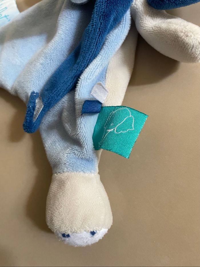 Doudou bébé éléphant Baby Nat - photo numéro 3