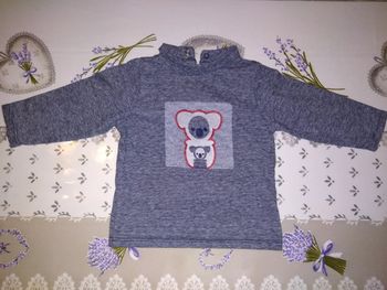 Sous pull obaibi, taille 9 mois, neuf