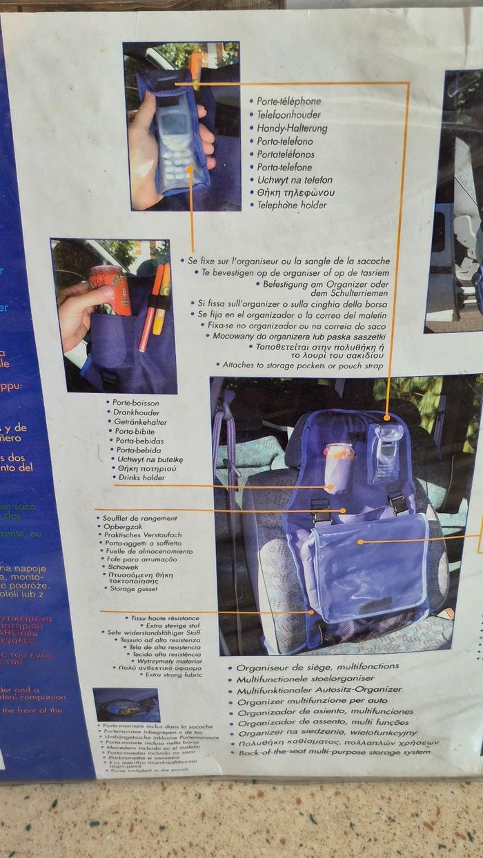 Organiseur de siège voiture CONFORT - photo numéro 4
