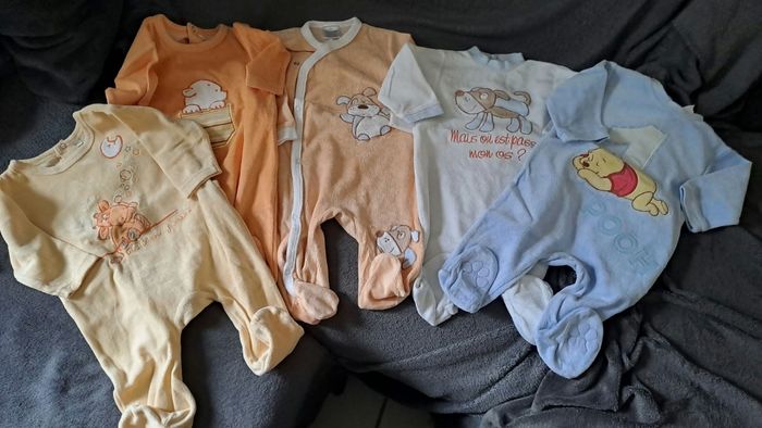 Lot 5 pyjamas garçon 6 mois