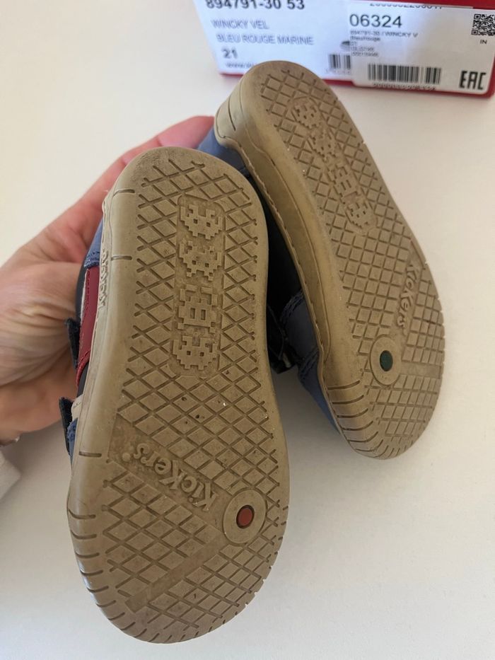 Basket kickers bébé taille 21 - photo numéro 2