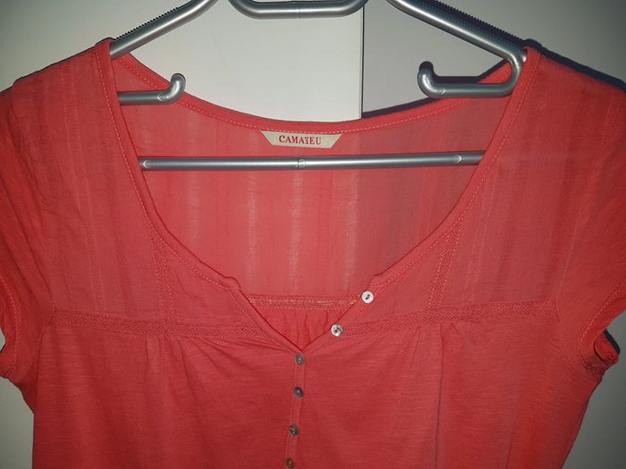T shirt été taille 1 camaïeu - photo numéro 2