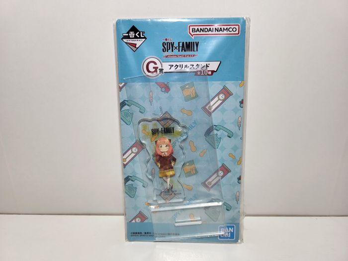 Spy Family ichiban Kuji G Stand Acrylic Mission Start Anya Forger