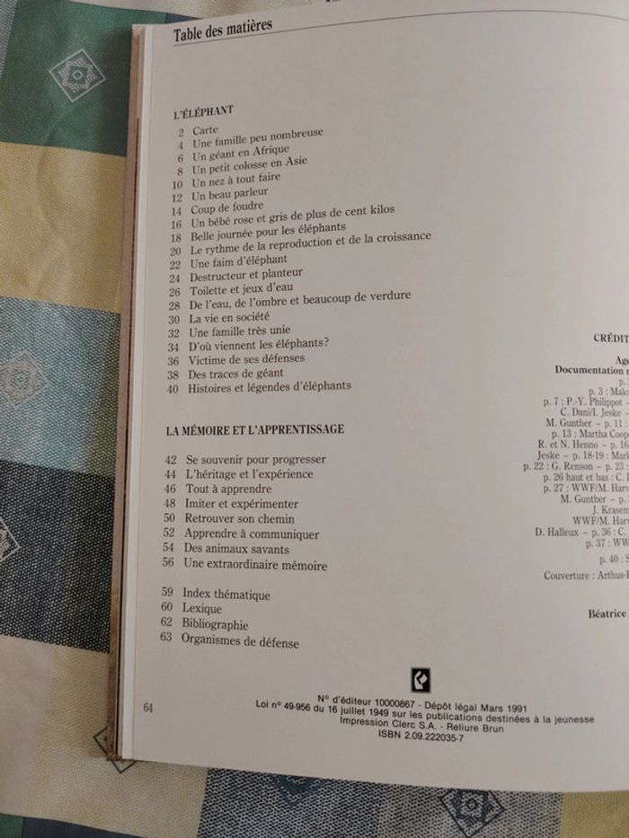 Livre sur l'éléphant - photo numéro 3