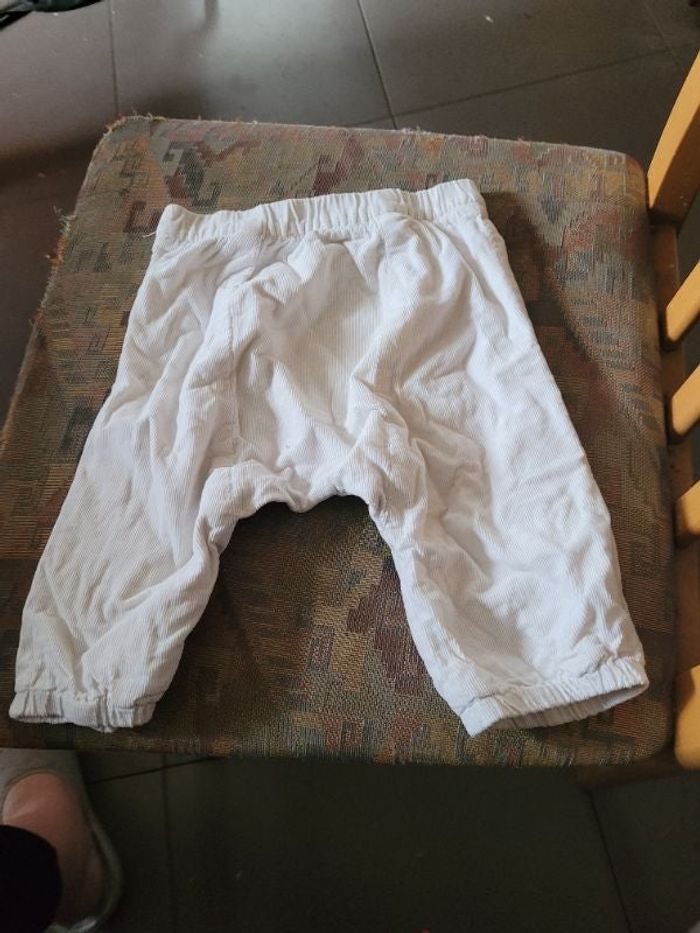 Pantalon velours taille élastique kitchoun