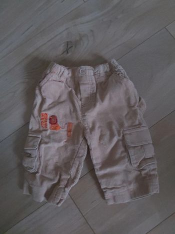 Pantalon velours côtelé garçon In Extenso 9 mois (78)