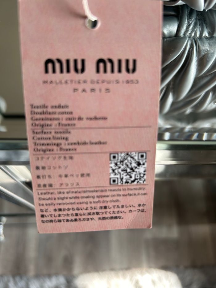 Sac miu miu - photo numéro 2