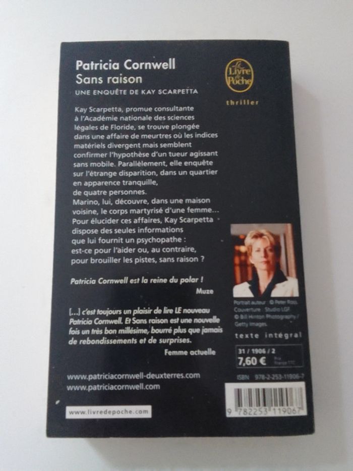 Patricia Cornwell - Sans raison - photo numéro 2