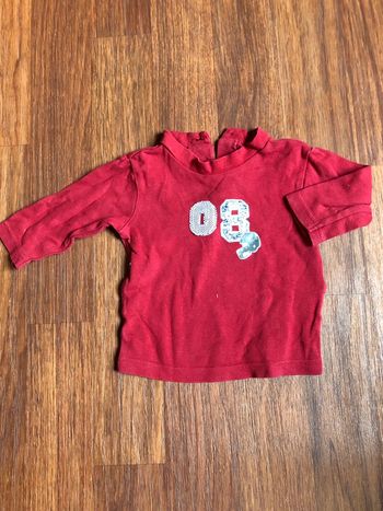 Pull léger rouge