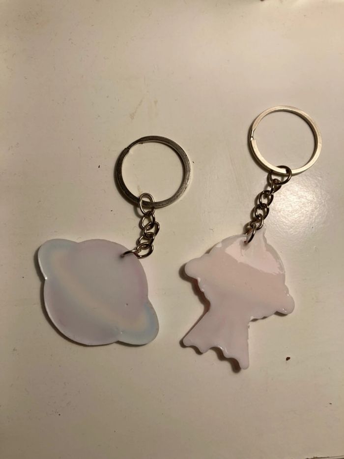 Porte-clés Espace - set de 2 - photo numéro 2