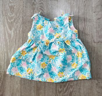 Robe légère sans manches, bébé filles 3 mois, Tex, neuve