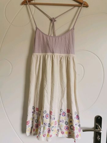 Nuisette coton fleurie