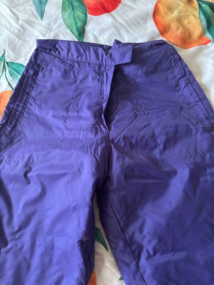 Pantalon de ski violet 16 ans - photo numéro 2