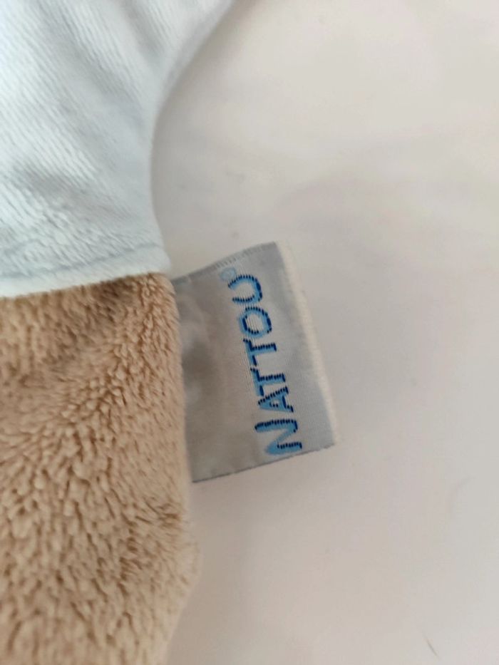 Doudou plat marionnette ourson ours nounours nattou - photo numéro 6