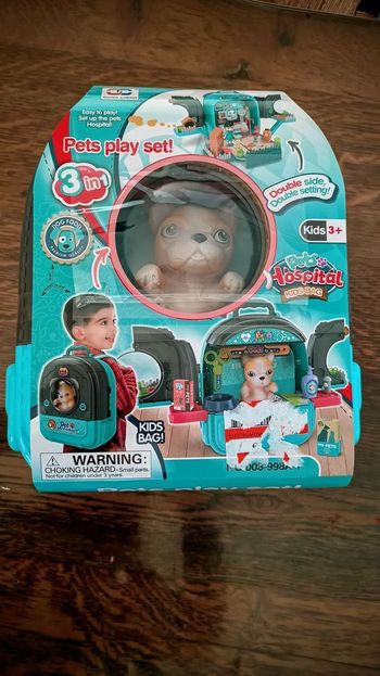 Pets hospital kids bag