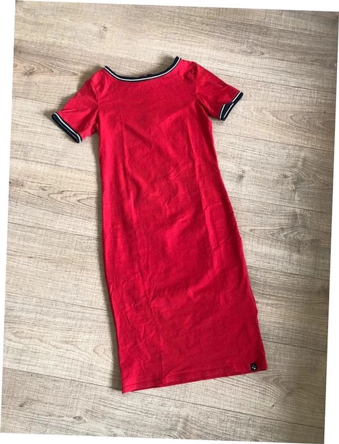 Robe rouge à manches courtes JBC taille XS bon état - photo numéro 11