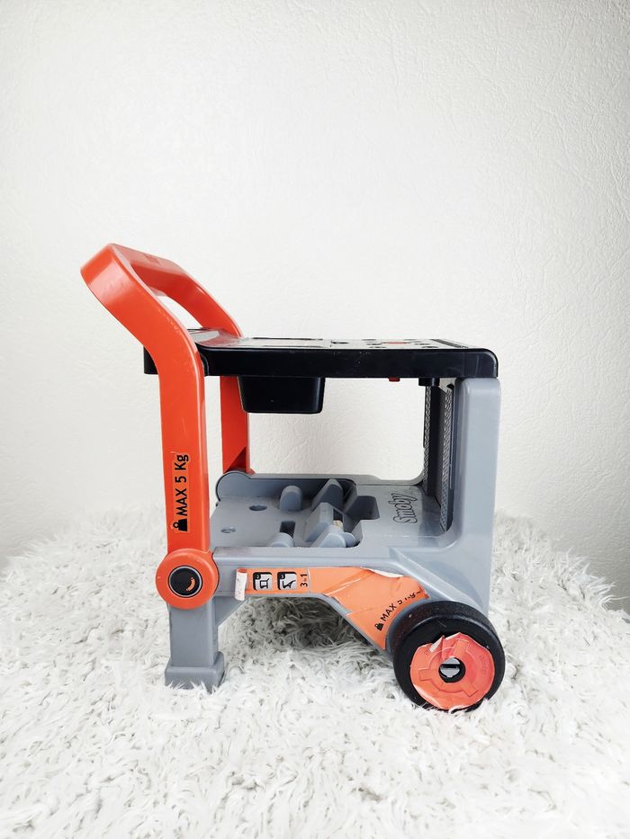 Diable bricolo et caisse à outils avec ces accessoires marque Black and Decker Smoby 🎅 - photo numéro 10