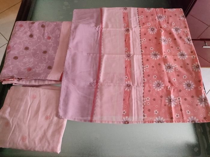 Ensemble housse de couette, draps housses et taie