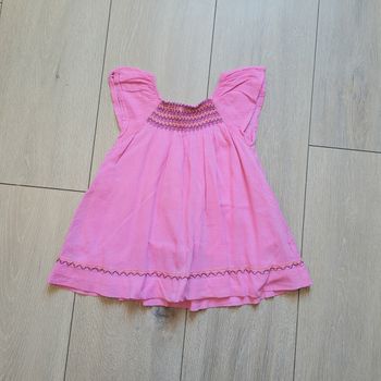 Robe rose. Fille 12 mois. Marque Obaibi