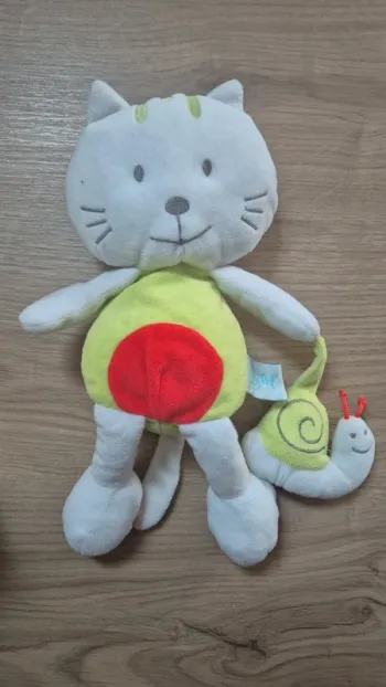 Peluche hochet Baby Nat’