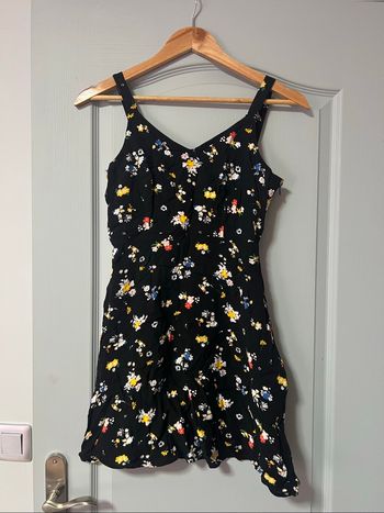 Robe courte fleurie