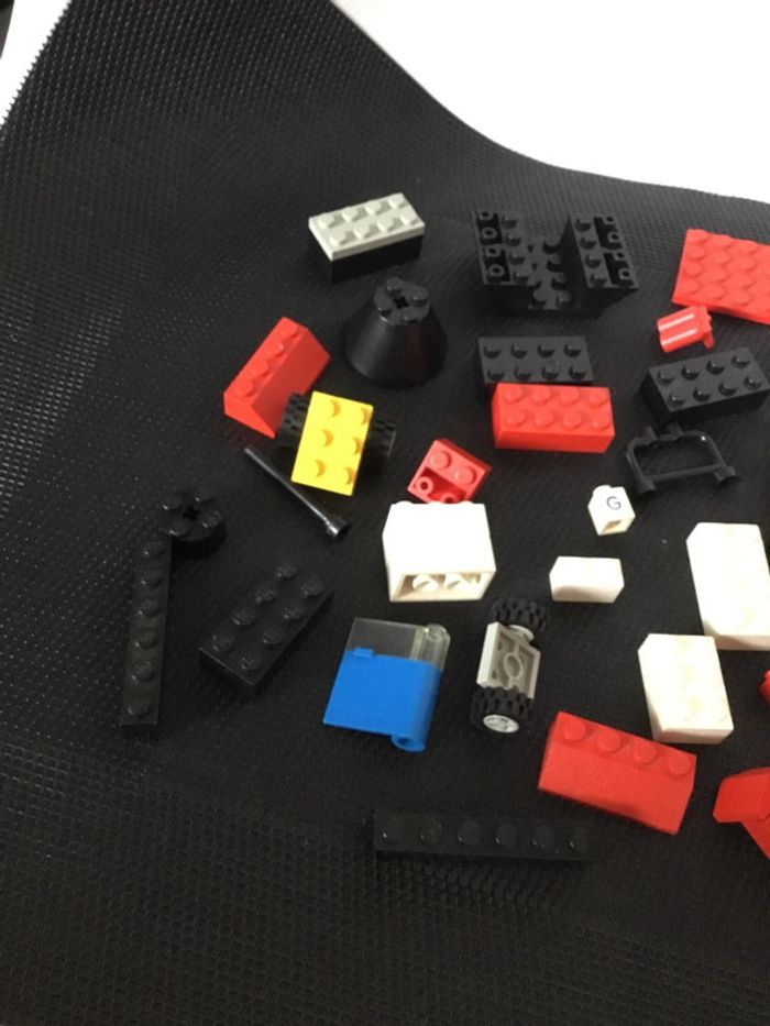 Lego vintage petit lot pièces briques de rechange vrac en l’état à nettoyer - photo numéro 7