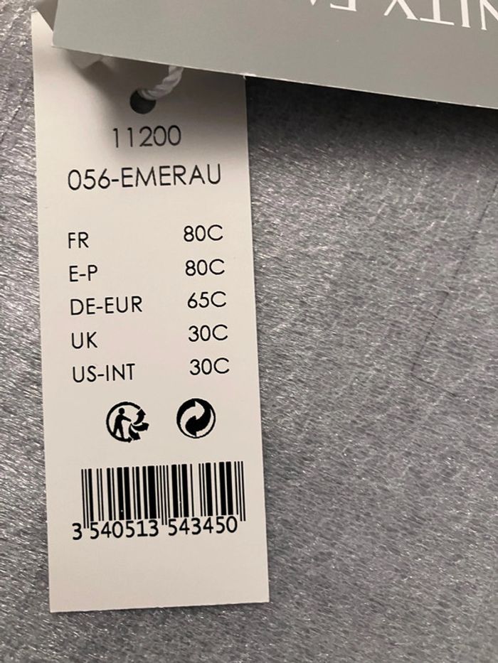 Soutien-gorge vert Vanity Fair neuf - photo numéro 2