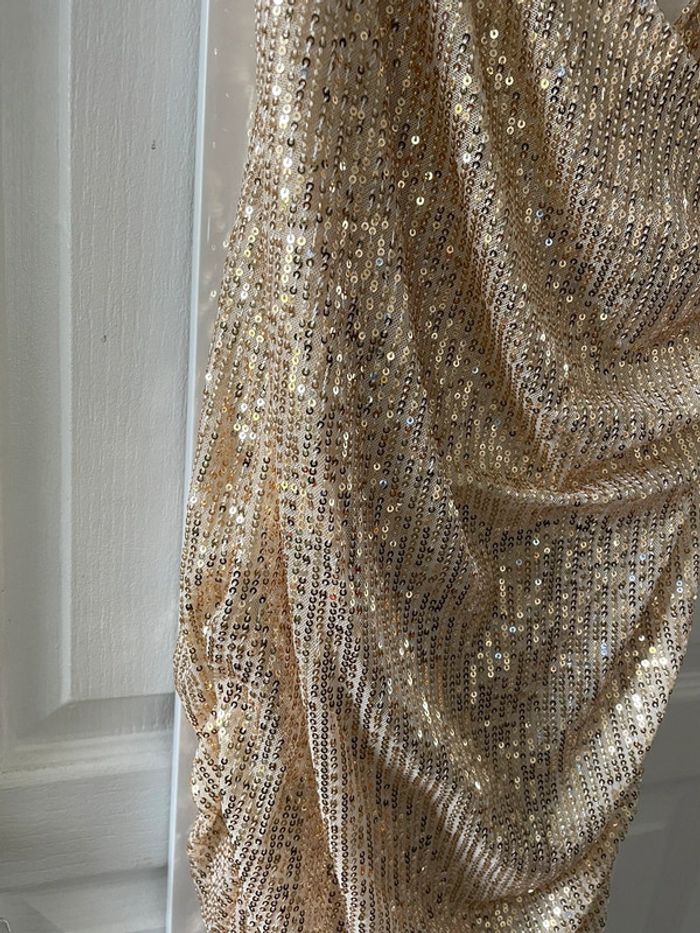 Robe en sequins Lilie rose taille S/M - photo numéro 2