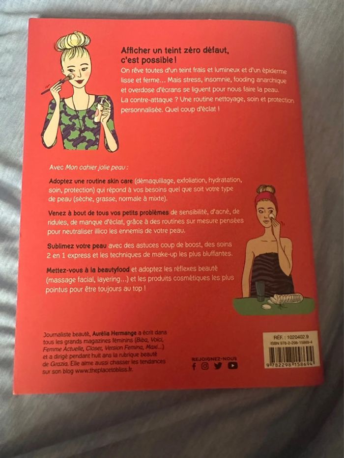 Mon cahier jolie peau - photo numéro 2