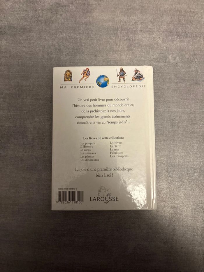 Livre ma première encyclopédie, l’histoire - photo numéro 3