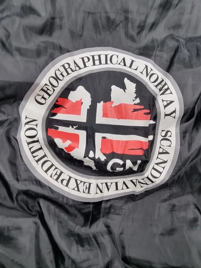 Doudoune Geographical Norway Gris Clair – Taille L Femme (mesures en photos) - photo numéro 8