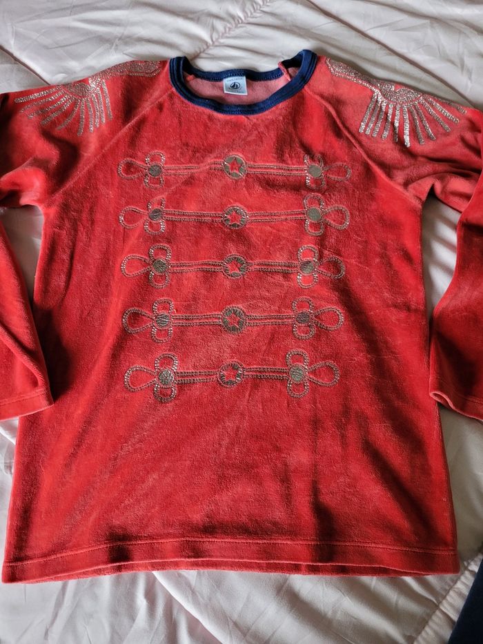 pyjama velour petit bateau 10ans (15e) - photo numéro 2