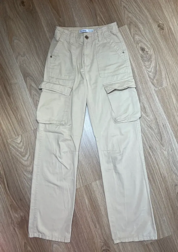 pantalon cargo bershka - photo numéro 2