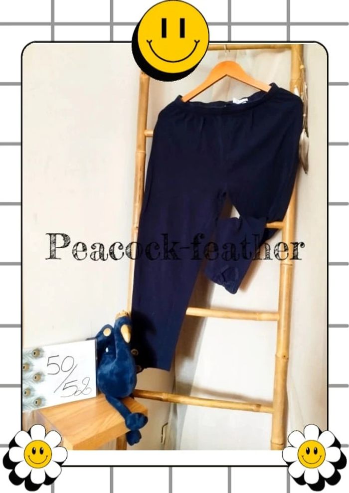 Legging 50/52 bleu marine