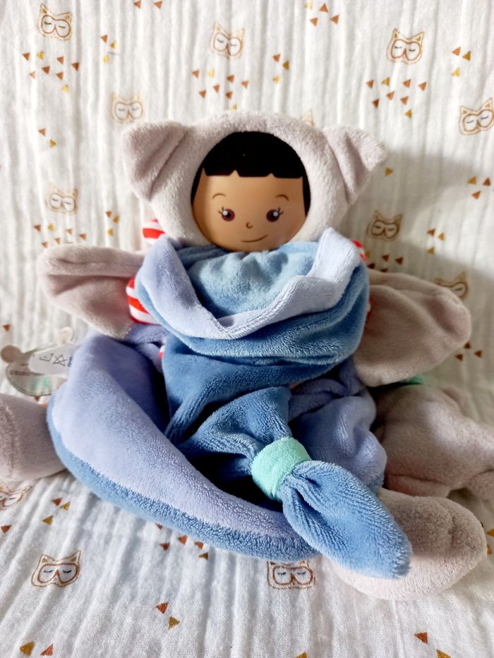 Doudou et compagnie Bouille chat tigre marionnette - photo numéro 3