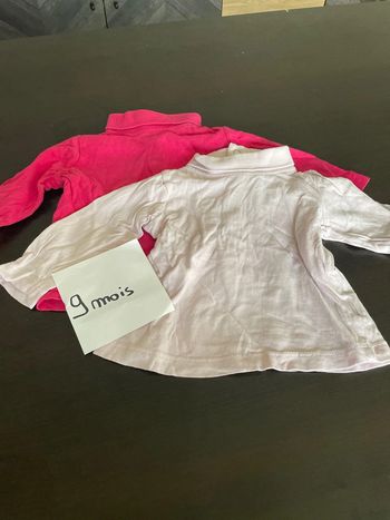 2 maillot manche longues