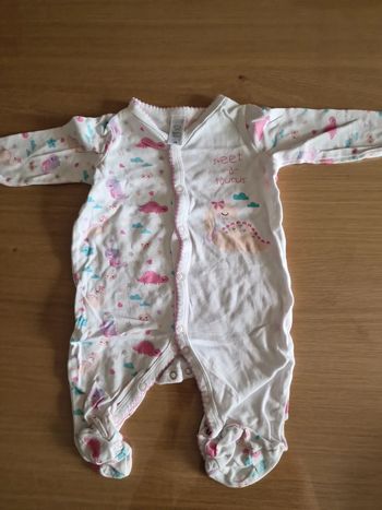 Pyjama dino fille 1 an