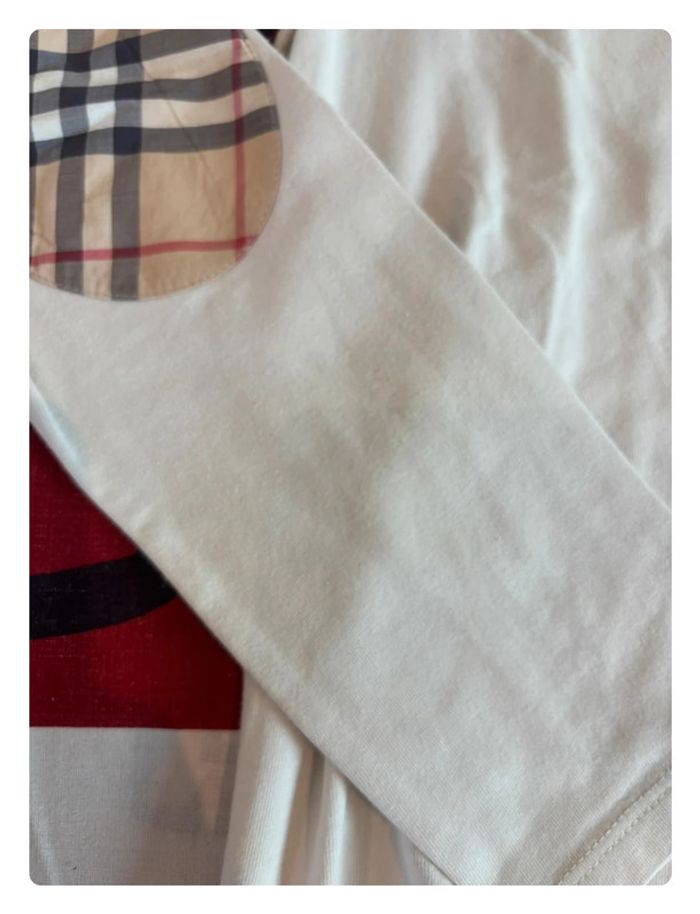 T-shirt manche longue Burberry taille xxs/xs - photo numéro 4