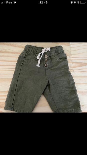 Pantalon bébé 1 mois