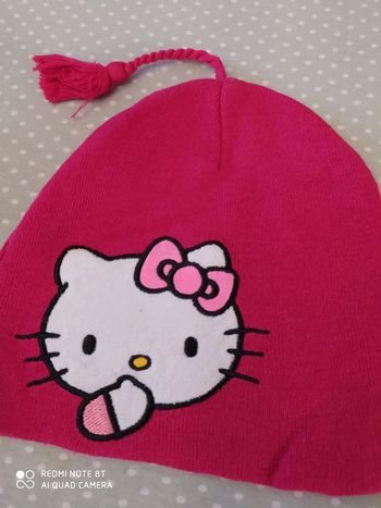 Joli bonnet Hello Kitty 3/6ans