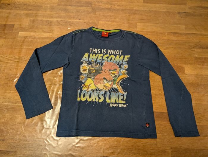 T-shirt garçon 10 ans Angry Birds