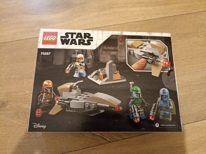 Lot 2 boîtes neuves Lego 🧱 Star Wars 75267 Coffret de bataille Mandalorien - photo numéro 2