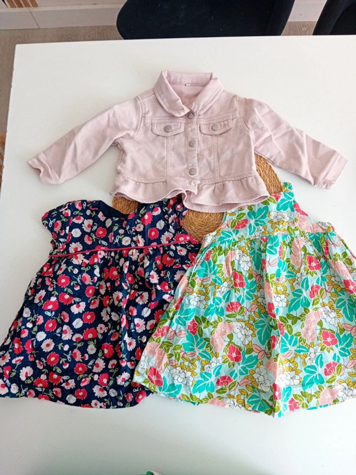 Lot de 2 robes + veste