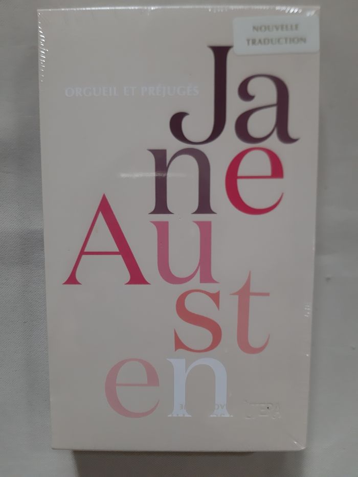 livre neuf sous emballage - Orgueil et préjugés - Jane Austen - Litera