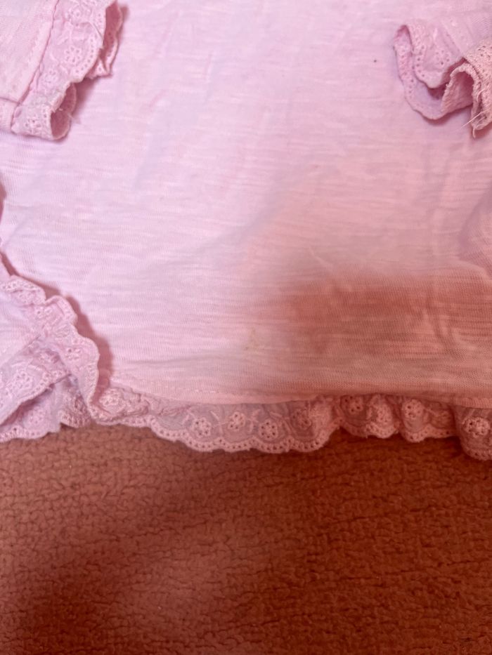 2 t-shirt  rose fille 2/3 ans - photo numéro 3
