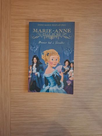 Livre Marie-Anne fille du roi .