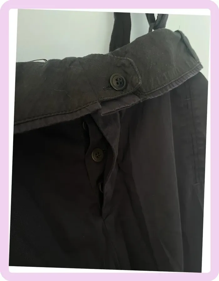 Pantalon Bleu Marine avec Bretelles – Comptoir des Cotonniers – Taille 40 👖 - photo numéro 5