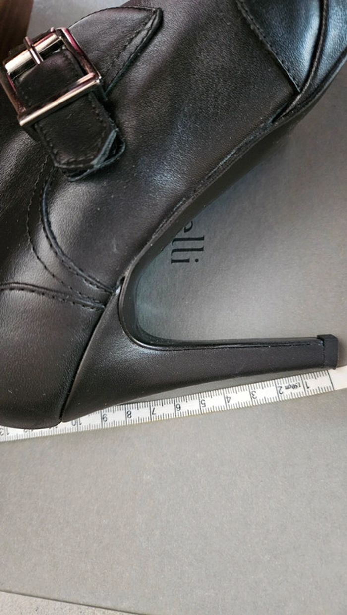 Bottines talons aiguilles 10cm noir Minelli - photo numéro 5