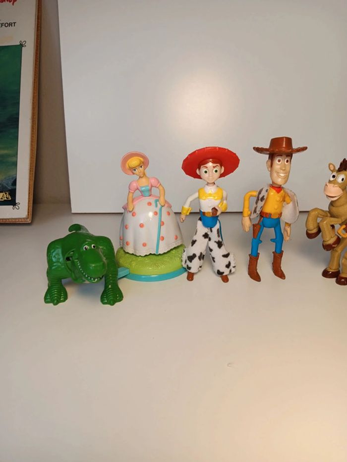 Lot figurines vintage Disney pixar toy story taille 14cm pour la plus grande - photo numéro 2