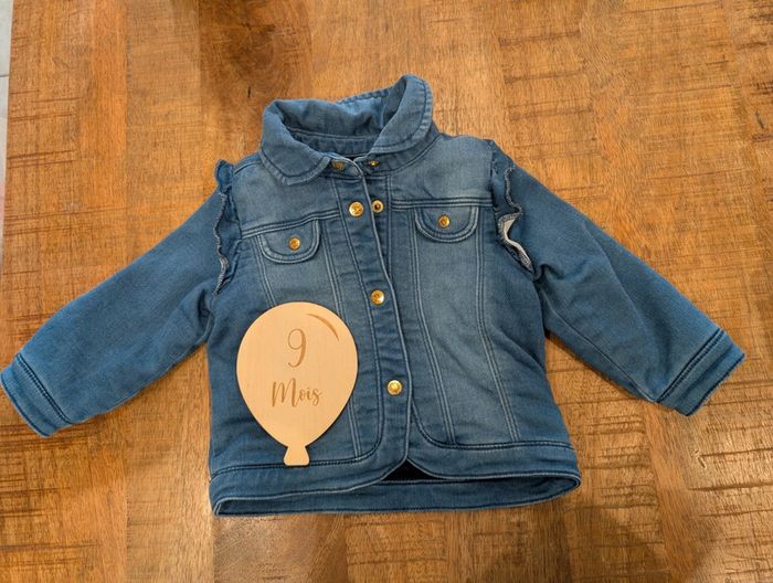 Veste en jean épaisse